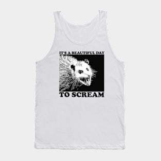 Screaming Possum Tank Top